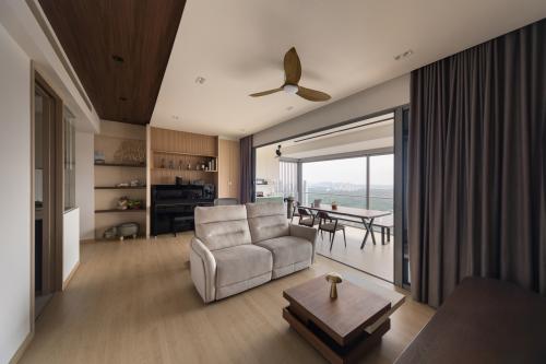 Scandinavian Living Room at Ascentia Sky