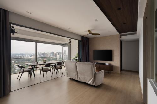 Scandinavian Living Room at Ascentia Sky