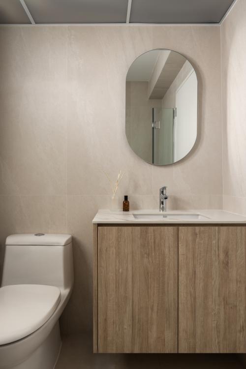 Scandinavian Bathroom at Upper Aljunied