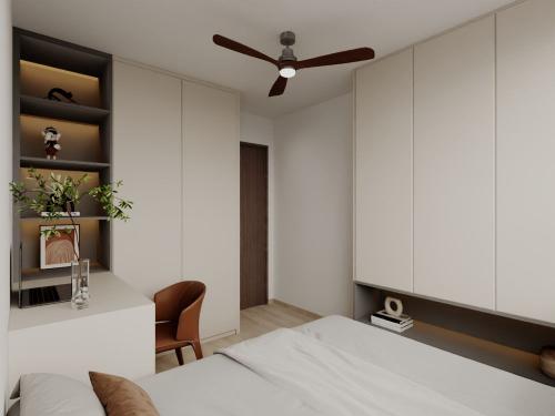 Minimalist Bedroom at Tengah Drive