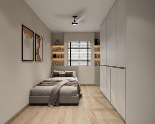 Minimalist Bedroom at 354A Admiralty Dr
