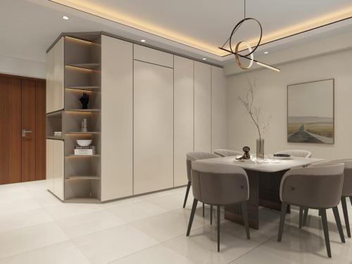 Minimalist Living Room at 354A Admiralty Dr