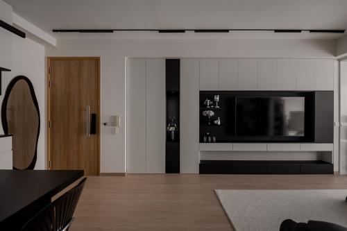 Contemporary Living Room at Caspian