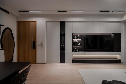 Contemporary Living Room at Caspian