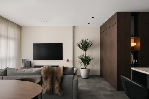 Minimalist Living Room at Parc Glen @ Peilin