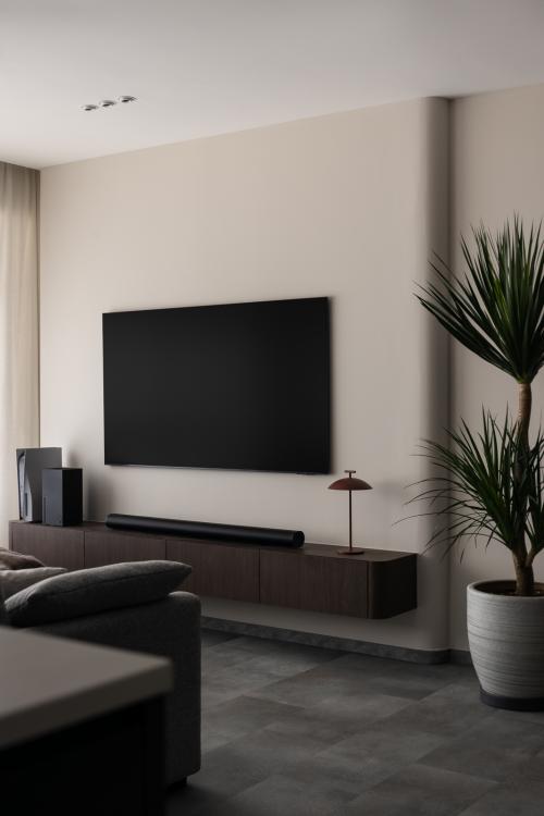 Minimalist Living Room at Parc Glen @ Peilin
