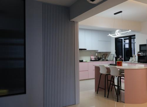 Minimalist Hallway at 125A Tengah drive