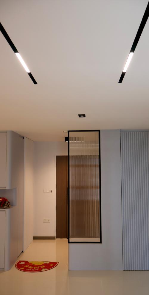 Minimalist Hallway at 125A Tengah drive