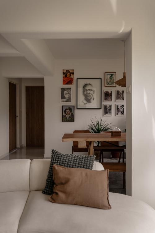 Scandinavian Dining Room at Telok Blangah Street 31