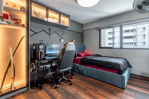 Minimalist Bedroom at 23 Dover Crescent