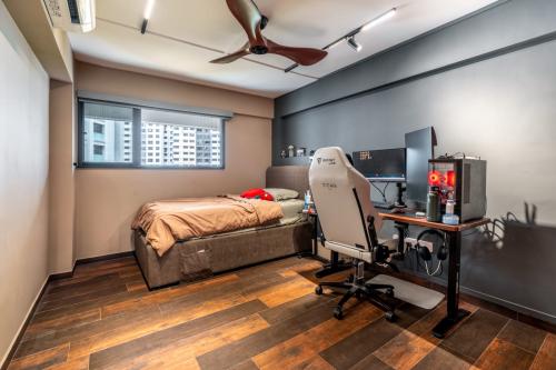 Minimalist Bedroom at 23 Dover Crescent