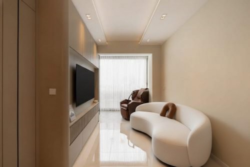 Modern Living Room at Midwood Residences