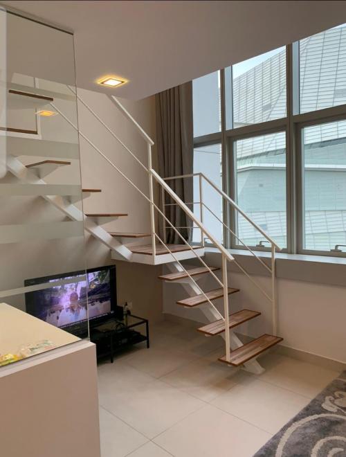 Minimalist Living Room at Rochester Park