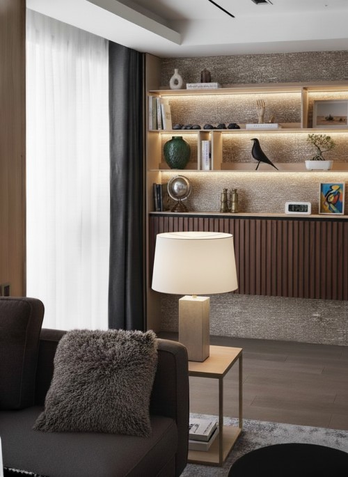 Modern Living Room at The Beacon