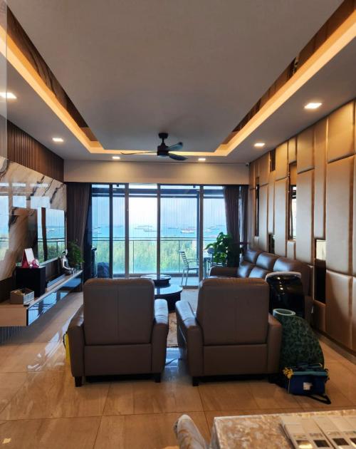 Modern Living Room at The Seafront