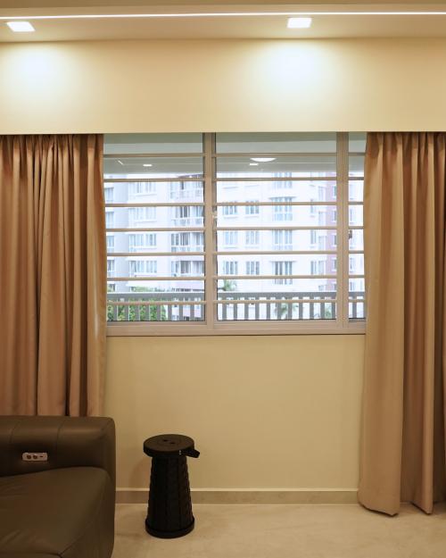 Modern Living Room at 4 Room Resale
