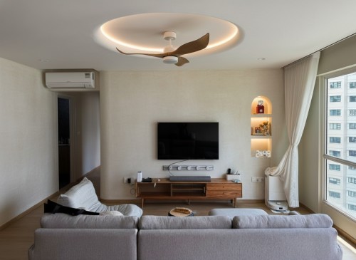 Scandinavian Living Room at Punggol field