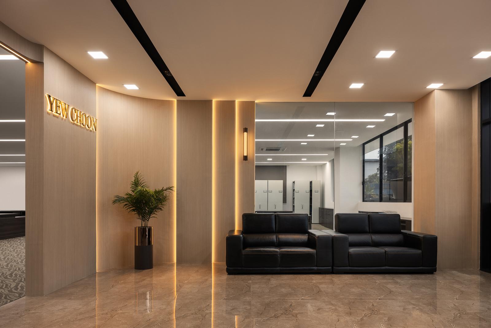 Modern Foyer with Sofa and 3 Seater Sofa