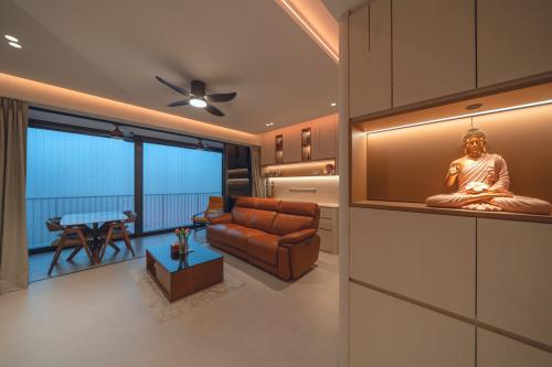 Contemporary Living Room at Waterbay