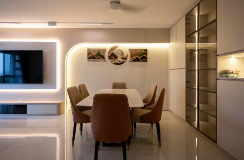 Modern Living Room at 662A Tampines Blk