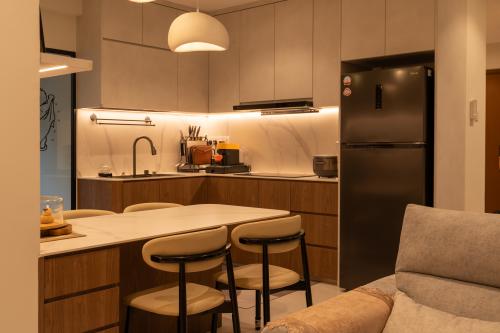 Contemporary Kitchen at Carissa Park Condo