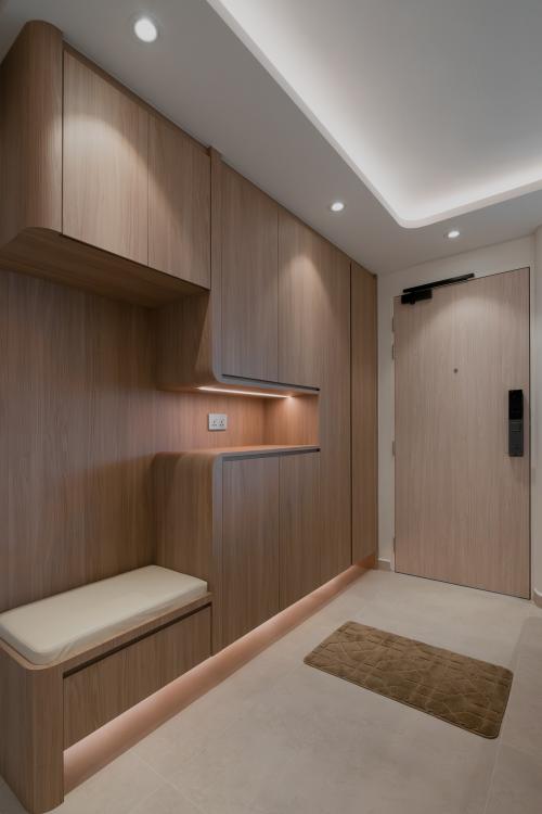 Scandinavian Living Room at Yishun Avenue 3