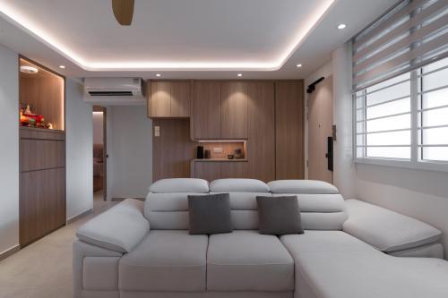 Scandinavian Living Room at Yishun Avenue 3