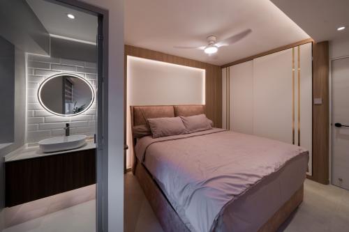 Scandinavian Bedroom at Yishun Avenue 3