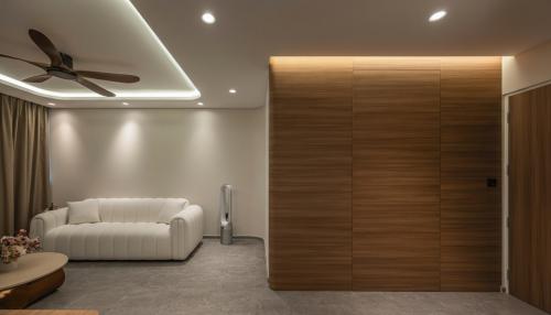 Minimalist Living Room at New Punggol Road