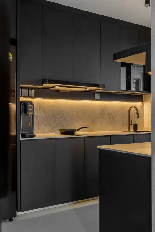 Modern Kitchen at Sengkang East Drive