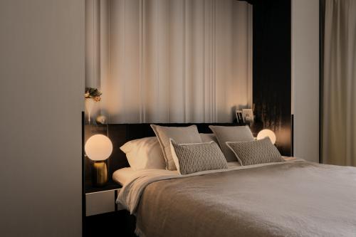 Modern Bedroom at Duo Residence