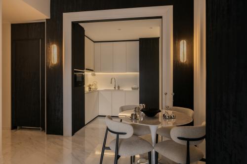 Modern Dining Room at Duo Residence