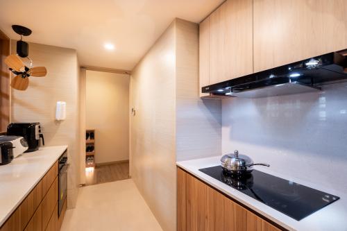 Asian Kitchen at Central Grove Condominium