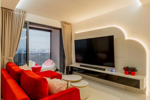 Modern Living Room at 43 Tampines Lane