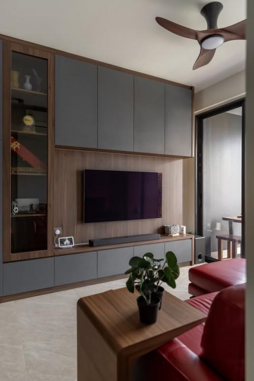 Contemporary Living Room at Parc Canberra