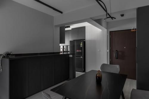 Contemporary Dining Room at 453C Fernvale Road