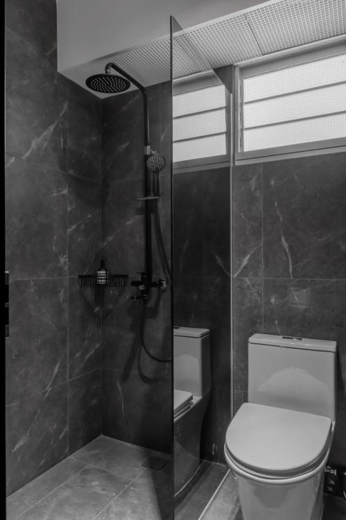 Contemporary Bathroom at 453C Fernvale Road