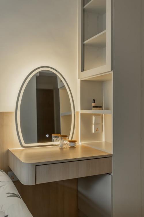 Modern Bedroom at 401F Fernvale Lane