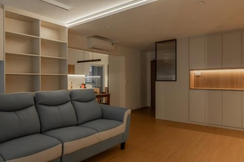 Modern Living Room at 401F Fernvale Lane