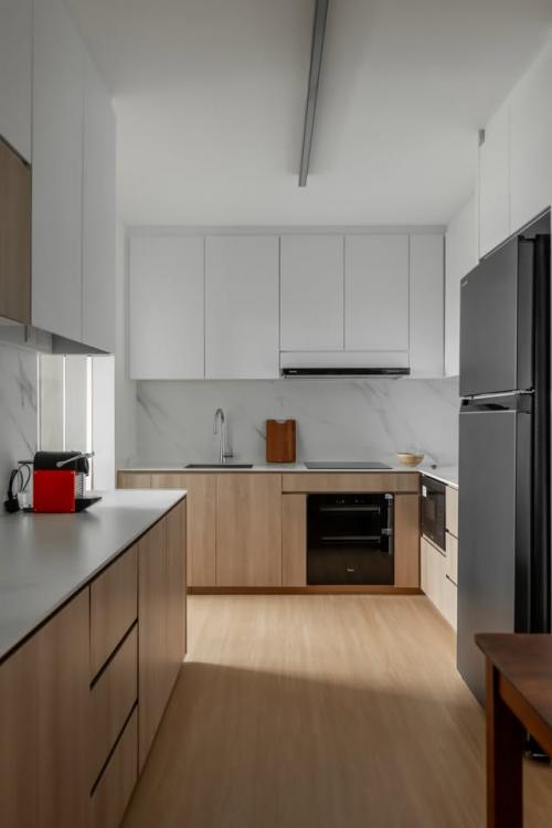 Modern Kitchen at 401F Fernvale Lane