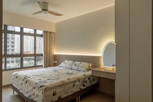 Modern Bedroom at 401F Fernvale Lane