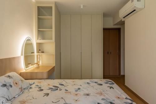 Modern Bedroom at 401F Fernvale Lane