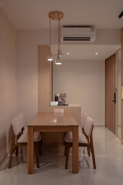 Minimalist Dining Room at 37 Yishun Close
