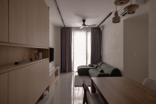 Minimalist Living Room at 37 Yishun Close