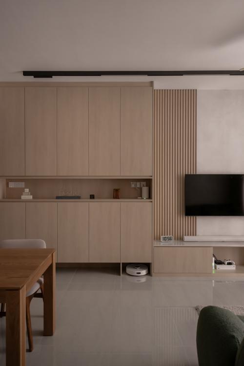 Minimalist Living Room at 37 Yishun Close