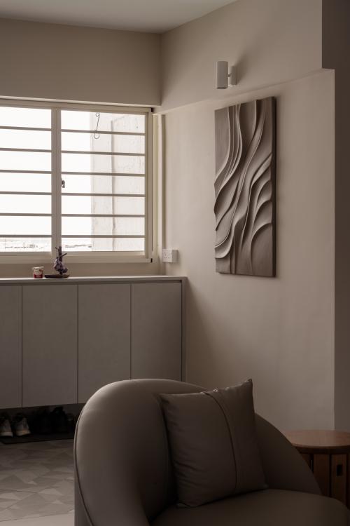 Modern Foyer at 520 Jurong West