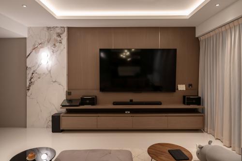 Modern Living Room at The Minton