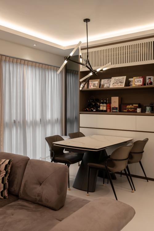 Modern Living Room at The Minton