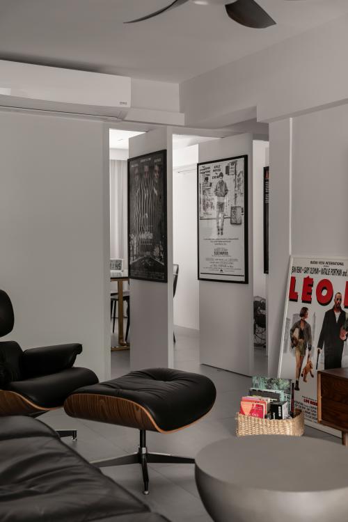 Modern Living Room at 13 Eunos Crescent