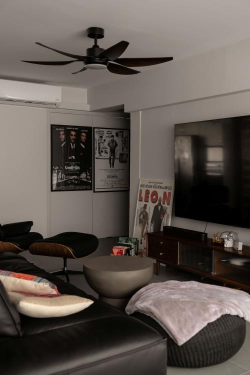 Modern Living Room at 13 Eunos Crescent